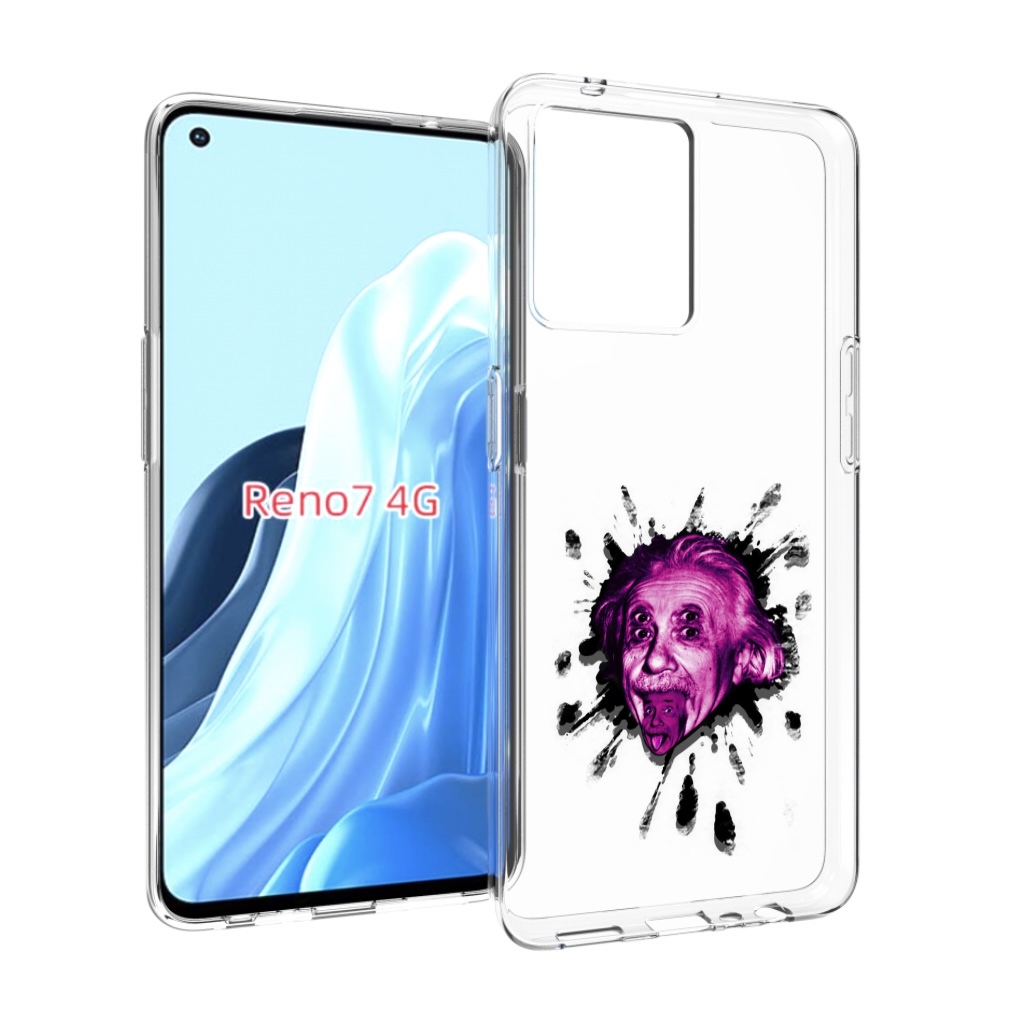 

Чехол MyPads Эйнштейн для OPPO RENO 7 4G, Прозрачный, Tocco