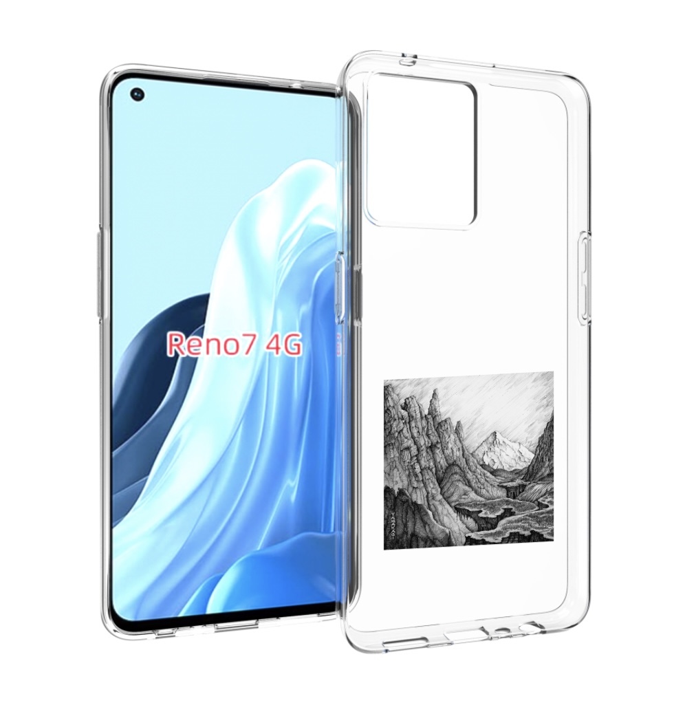 

Чехол MyPads Ямакаса Мияги и Энди Панда для OPPO RENO 7 4G, Прозрачный, Tocco