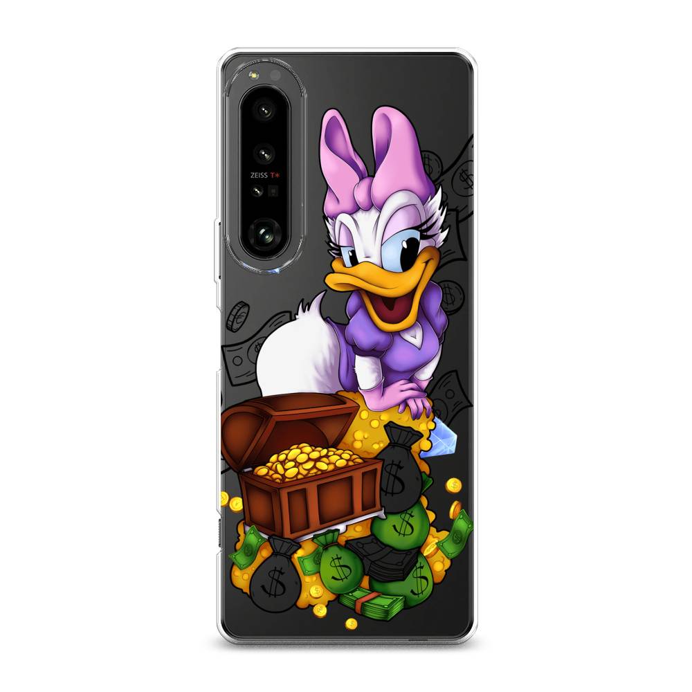 

Чехол на Sony Xperia 1 IV "Rich Daisy Duck", Коричневый;белый;фиолетовый, 55150-6