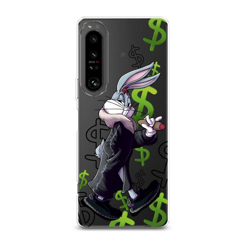 

Чехол на Sony Xperia 1 IV "Rich Bugs Bunny", Зеленый;черный;голубой, 55150-6