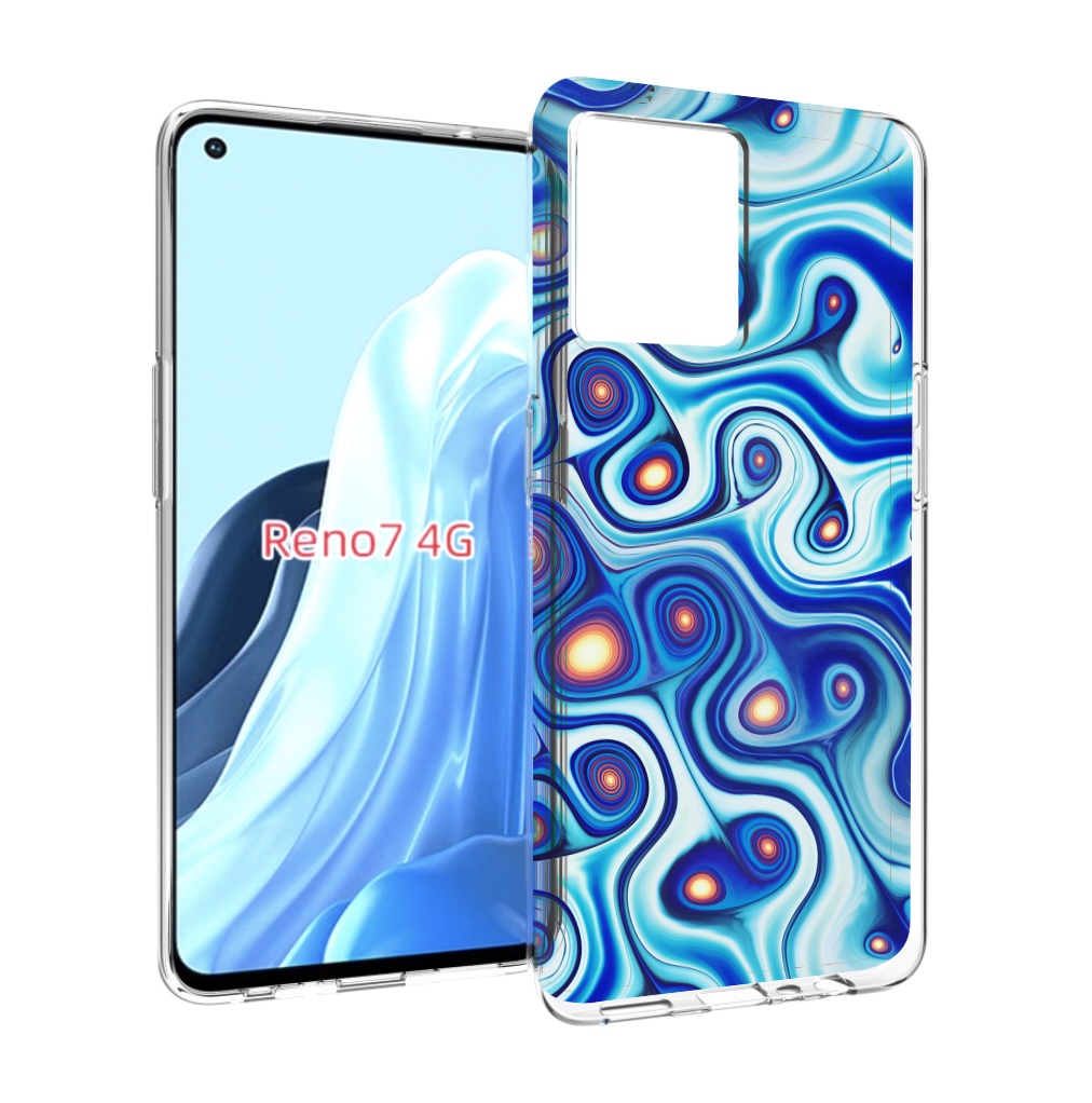 

Чехол MyPads абстрактная-текстура для OPPO RENO 7 4G, Прозрачный, Tocco