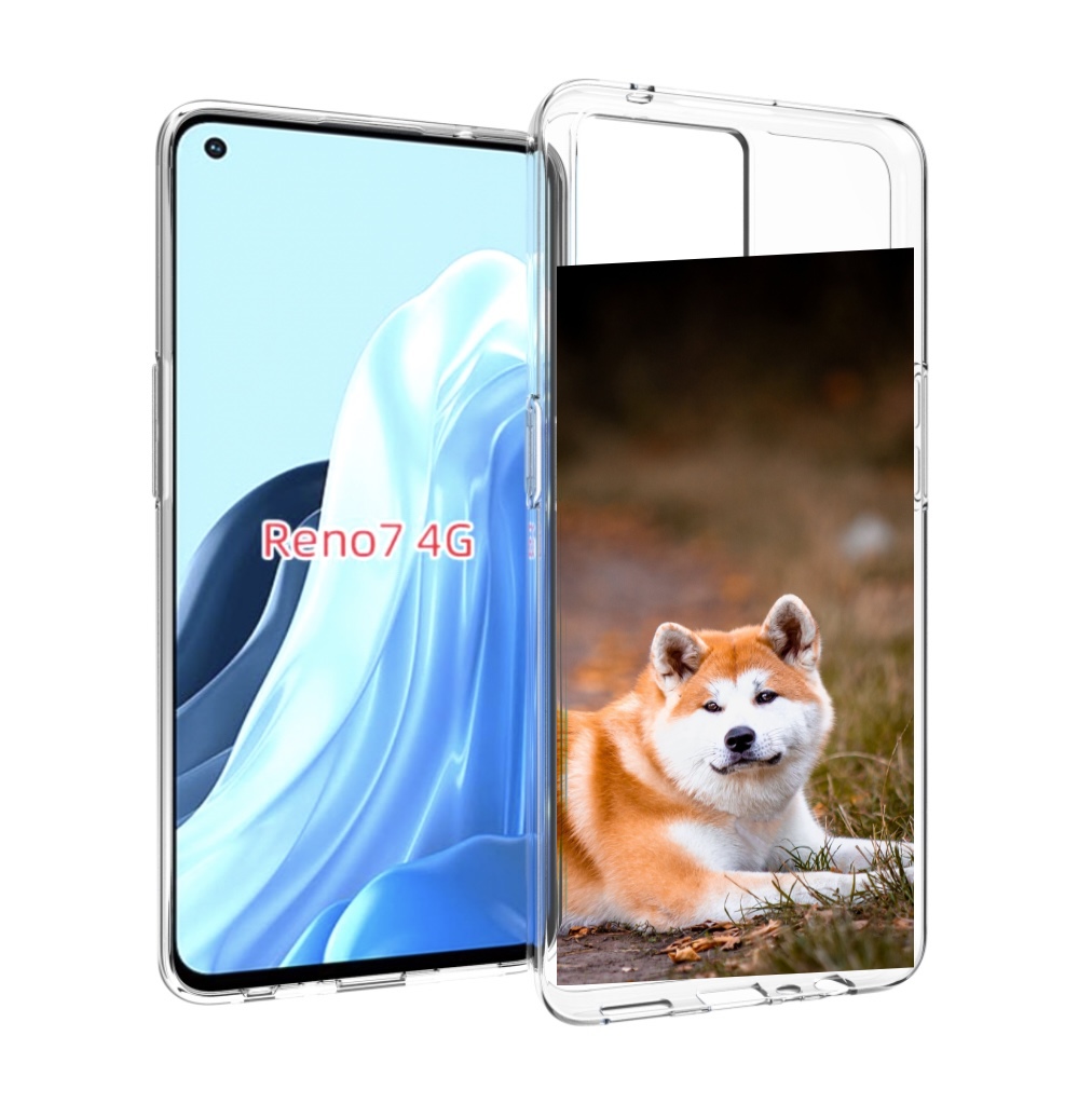 

Чехол MyPads акита ину для OPPO RENO 7 4G, Прозрачный, Tocco