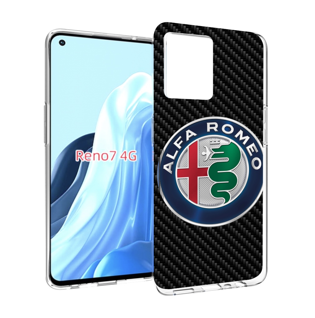 

Чехол MyPads альфа-ромео мужской для OPPO RENO 7 4G, Прозрачный, Tocco