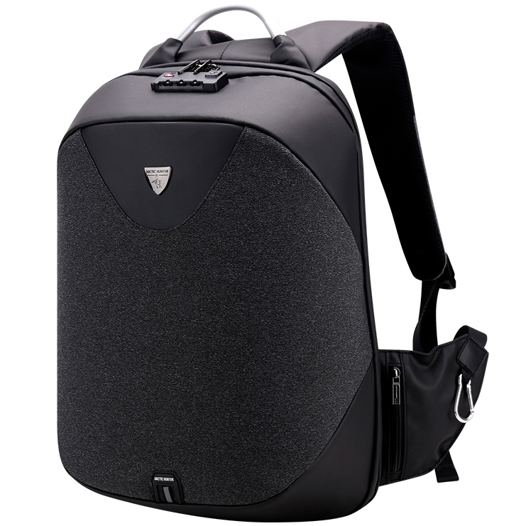 фото Рюкзак для ноутбука мужской arctic hunter b00208 15,6" черный