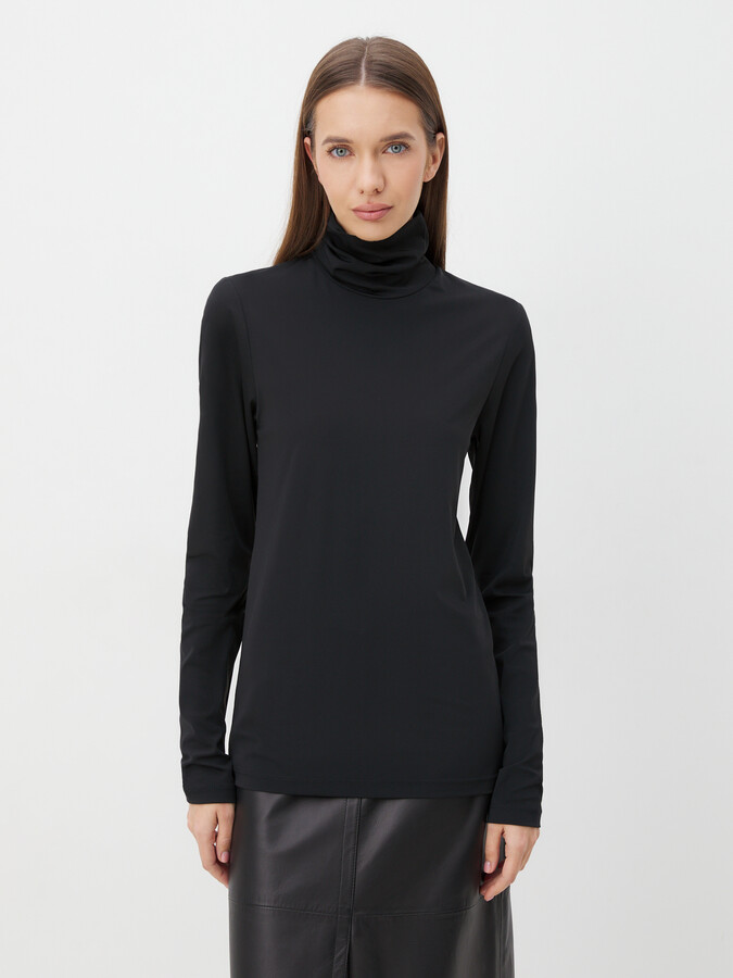 

Водолазка женская Maison David MLW24-80 черная 2XL, Черный, MLW24-80