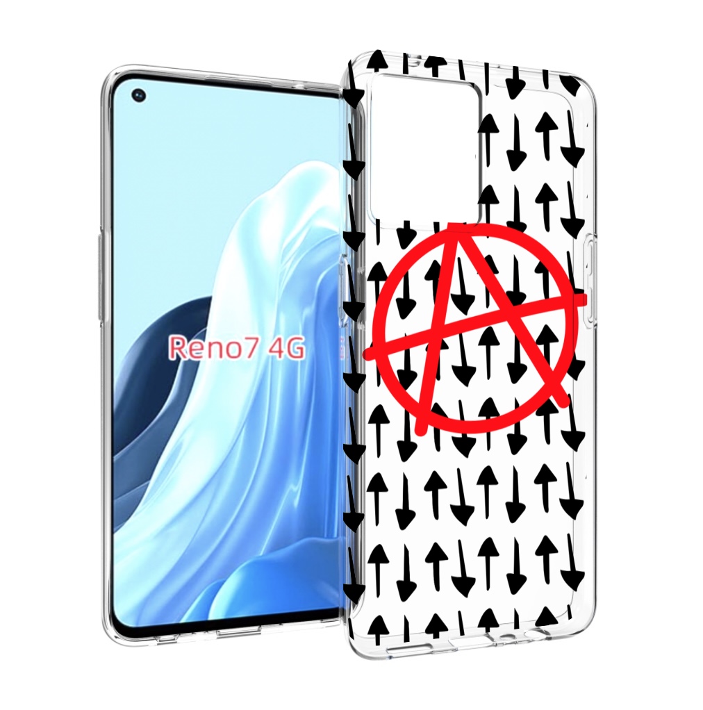 

Чехол MyPads анархия-панк для OPPO RENO 7 4G, Прозрачный, Tocco