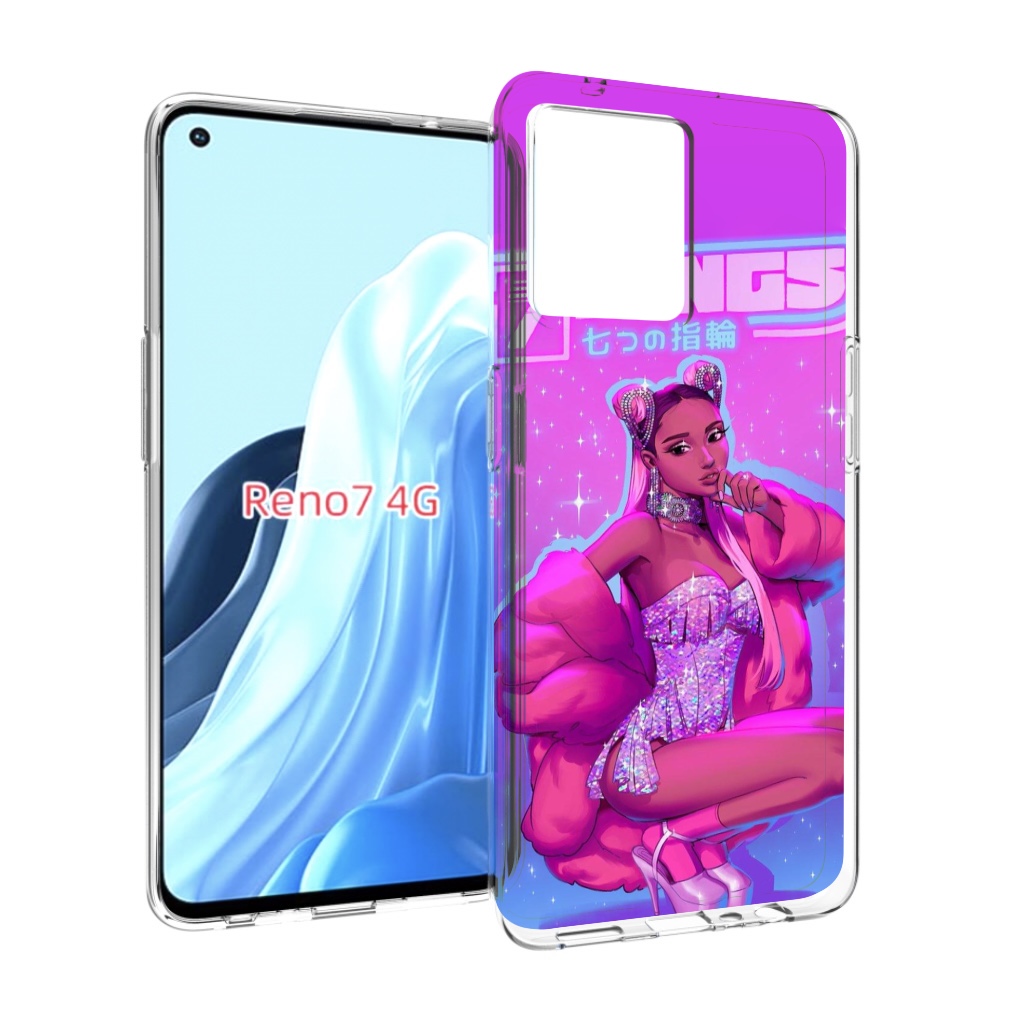 

Чехол MyPads ариана-гранде для OPPO RENO 7 4G, Прозрачный, Tocco