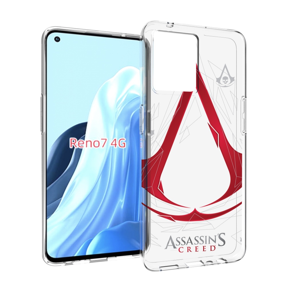 

Чехол MyPads ассасин-крид-знак для OPPO RENO 7 4G, Прозрачный, Tocco