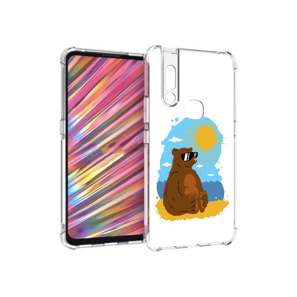 

Чехол MyPads Tocco для Vivo V15 медведь на чиле (PT127905.397.468), Прозрачный, Tocco