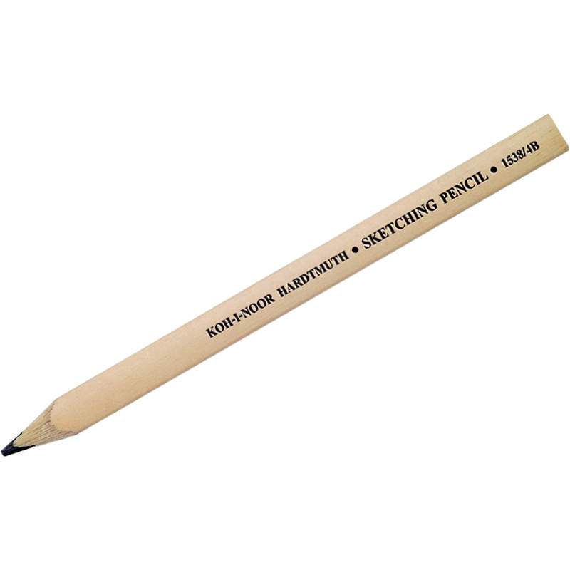 

Карандаши чернографитные KOH-I-NOOR "1538" 4B, арт. 321828 - (12 шт.)