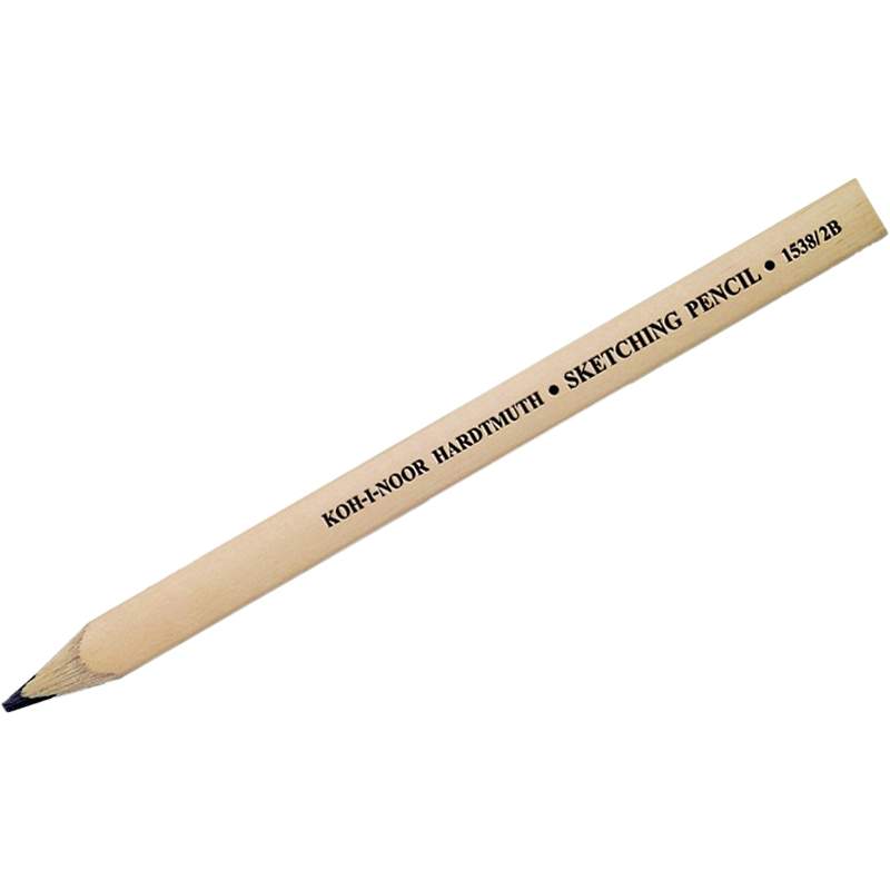 

Карандаши чернографитные KOH-I-NOOR "1538" 2B, арт. 321827 - (12 шт.)