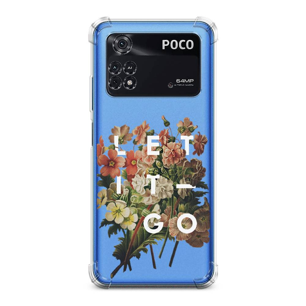

Чехол Awog на Poco M4 Pro 4G / Сяоми Поко M4 Про 4G "Let it Go", Зеленый