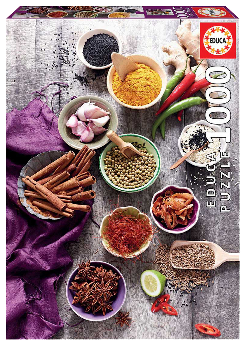 

Пазл Educa 17974 1000 деталей Ассорти специй
