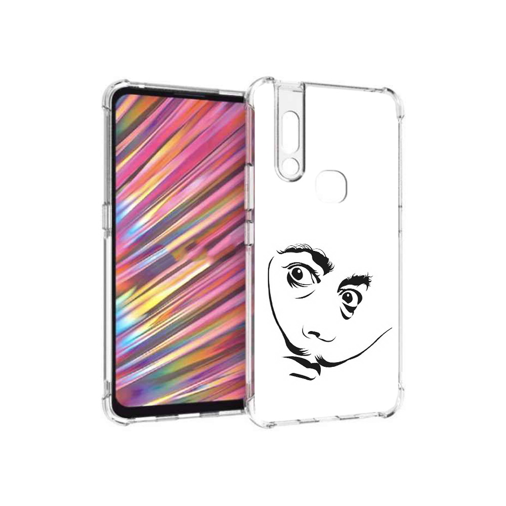

Чехол MyPads Tocco для Vivo V15 мужчина с длинными усами (PT127905.397.487), Прозрачный, Tocco