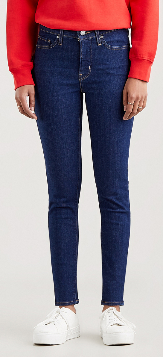 

Джинсы женские Levi's 56041 синие 26/30, Синий, 56041