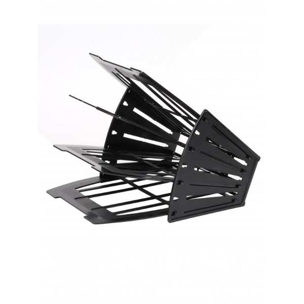 

Лоток для бумаг Attache веер сборный на 3отделения 4 секции черный