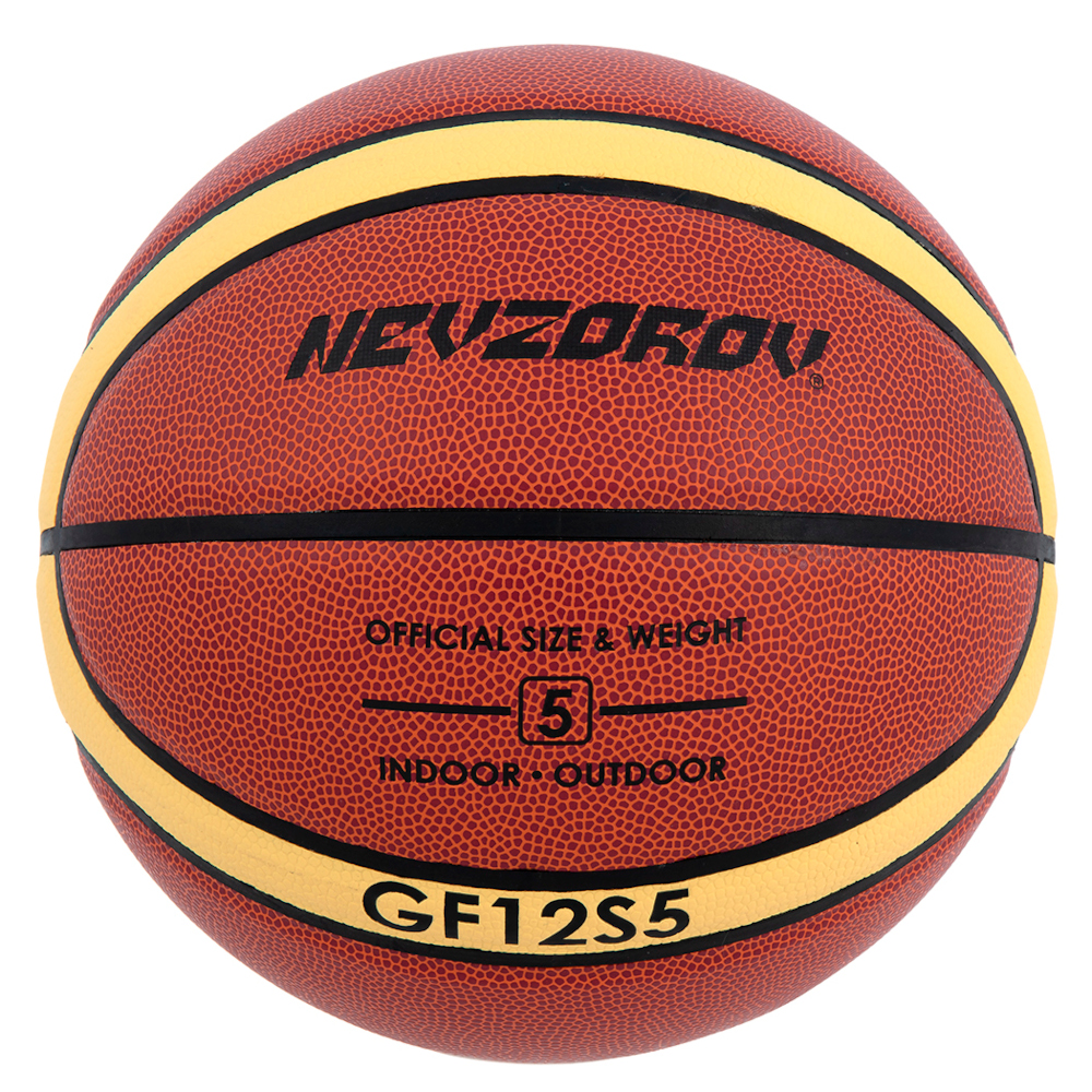 Баскетбольный мяч 5 Nevzorov PRO GF12S5 pазмер 5 панелей 12