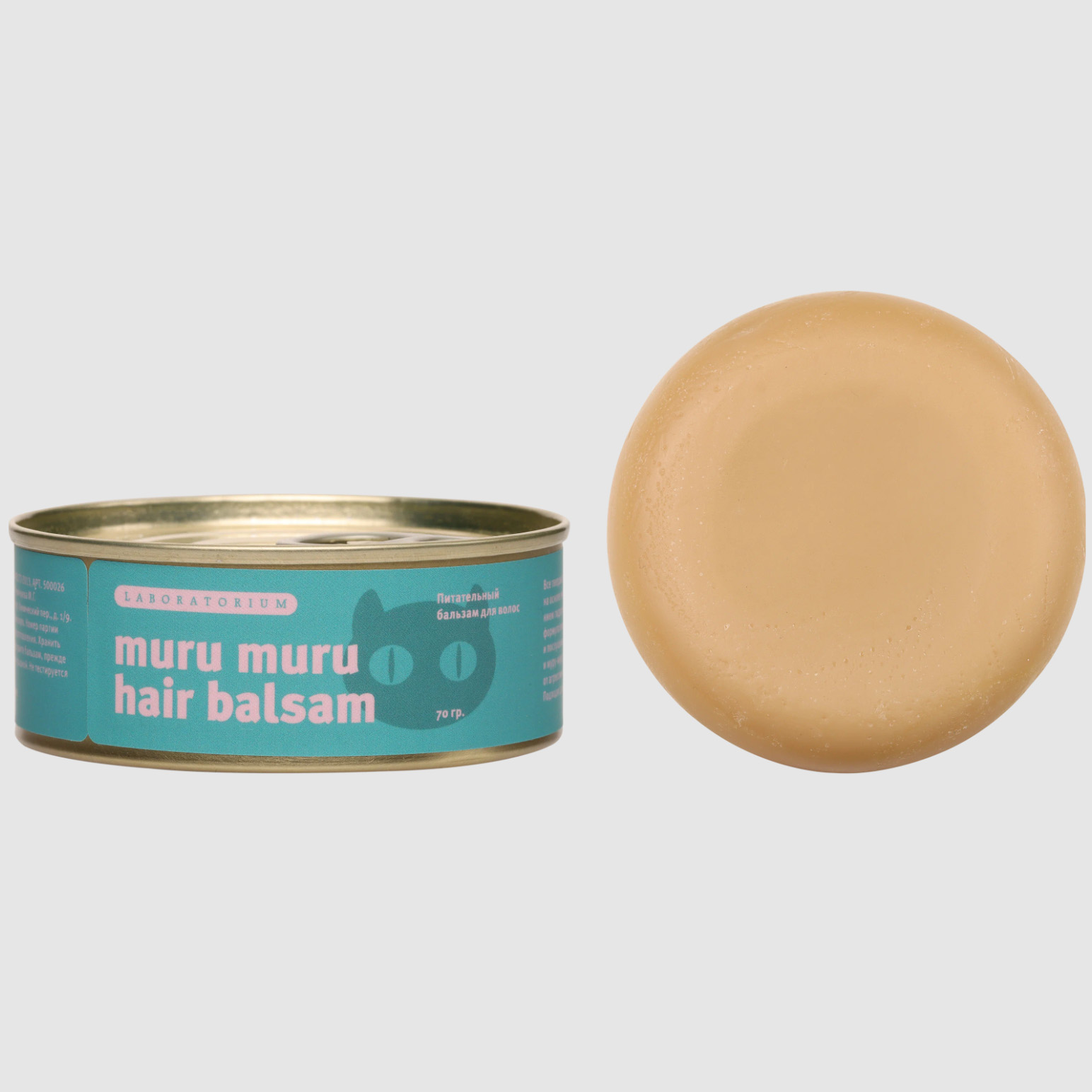 Бальзам для волос Laboratorium Muru Muru питательный, твердый, 70 г lcn крем для ног spa muru muru chapped skin balm 75 0