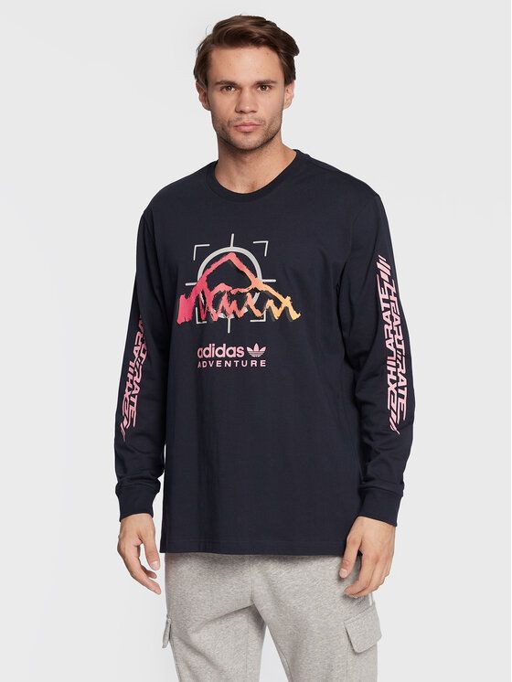 

Лонгслив мужской Adidas 0000300407738 синий XL, 0000300407738