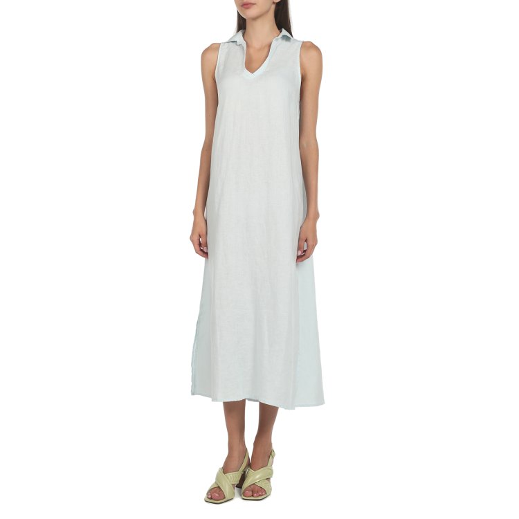

Платье женское Maison David DRESS-2 голубое L, Голубой, DRESS-2