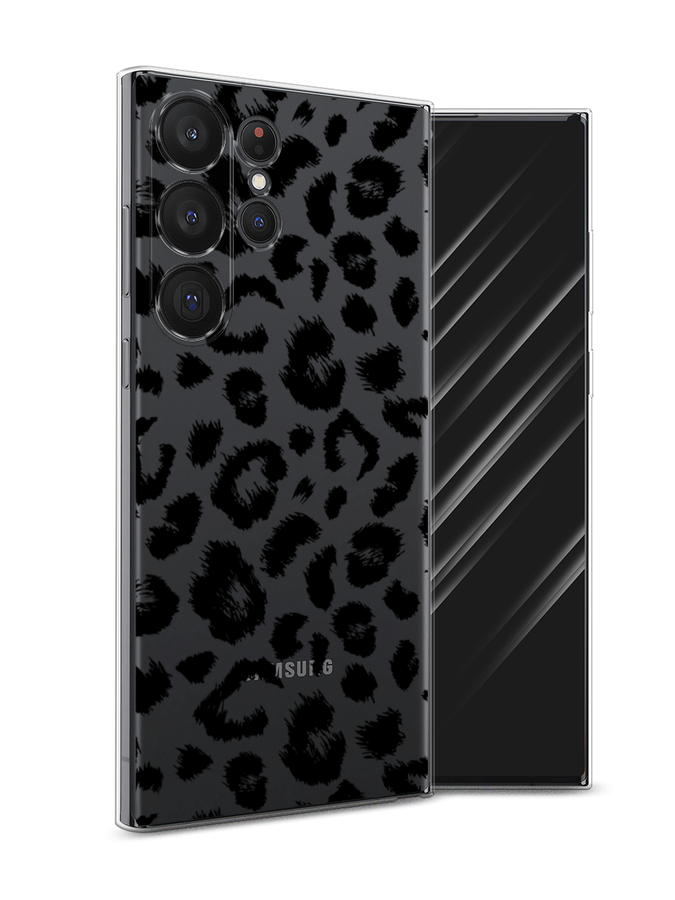

Чехол Awog на Samsung Galaxy S23 Ultra 5G "Окрас леопарда фон", Черный, 2107550-2