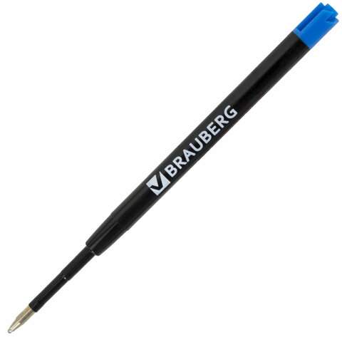 

Стержень шариковый масляный Brauberg синий тип Parker 98 мм 170348 - 20 шт.