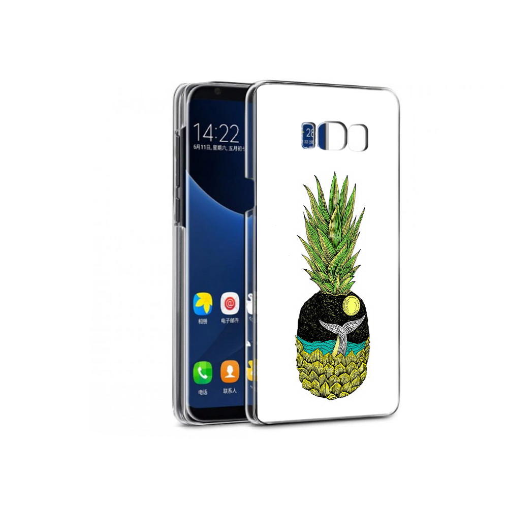 

Чехол MyPads Tocco для Samsung Galaxy S7 ананас с китом (PT40116.513.220), Прозрачный, Tocco