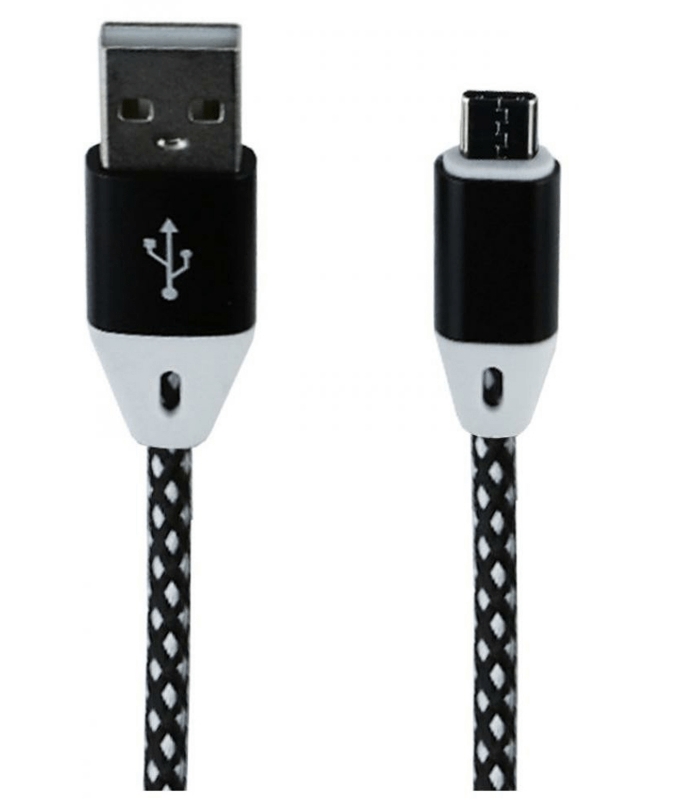 фото Кабель liberty project usb tyre-c в оплетке white 1 м