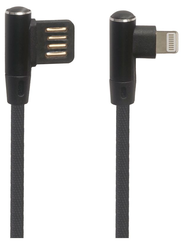 Кабель Liberty Project для Apple 8 pin T-порт Black 1 м