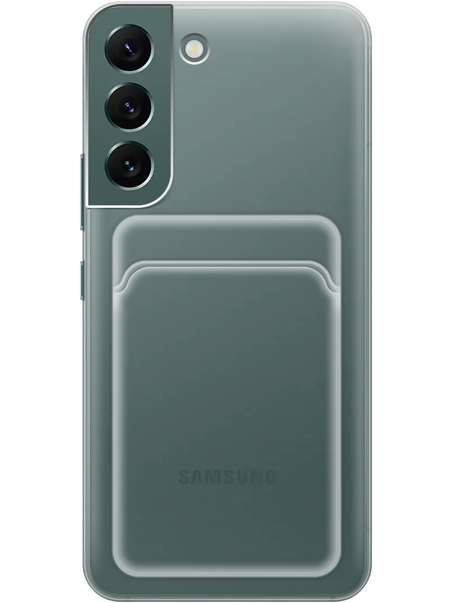 

Силиконовый чехол на Samsung Galaxy S22 прозрачный, 20012055