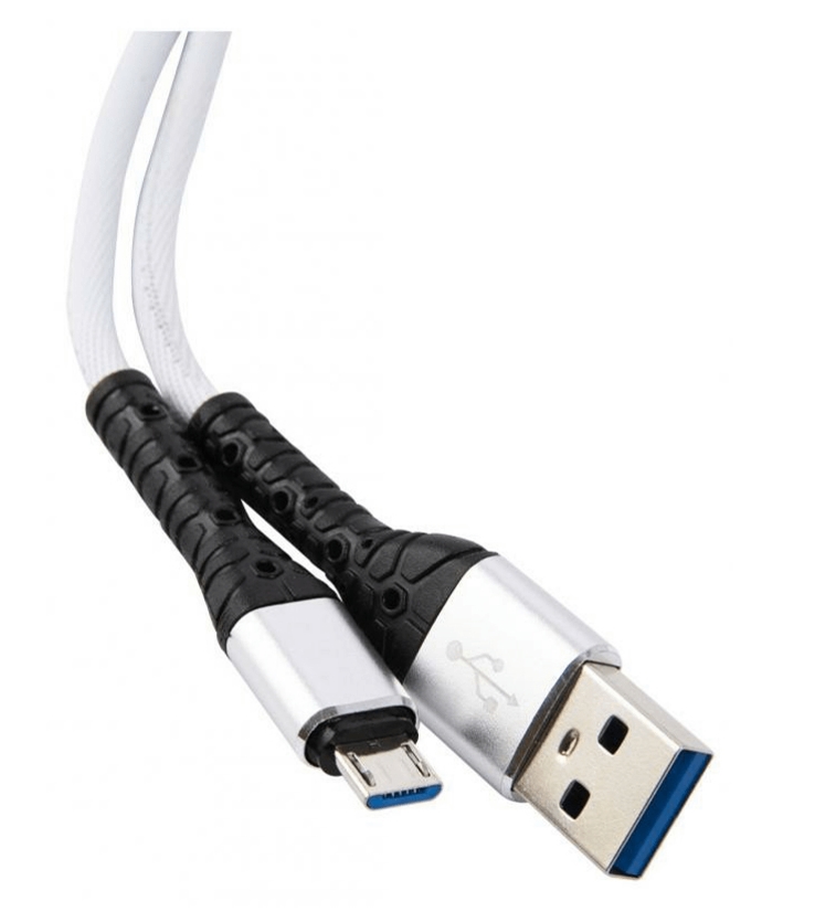 Кабель Mobility USB-Мicro USB White