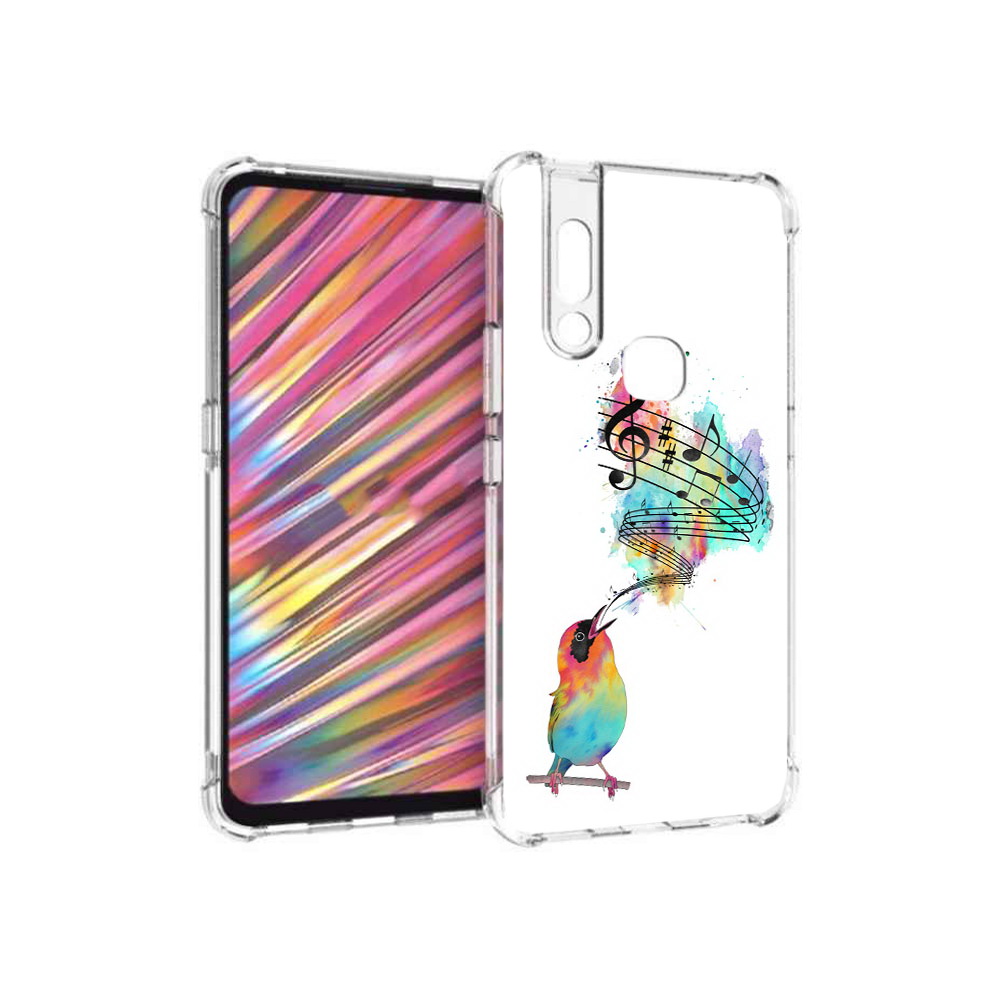 

Чехол MyPads Tocco для Vivo V15 певчая птичка (PT127905.397.536), Прозрачный, Tocco