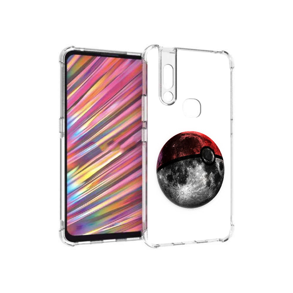 

Чехол MyPads Tocco для Vivo V15 планета покебол (PT127905.397.543), Прозрачный, Tocco