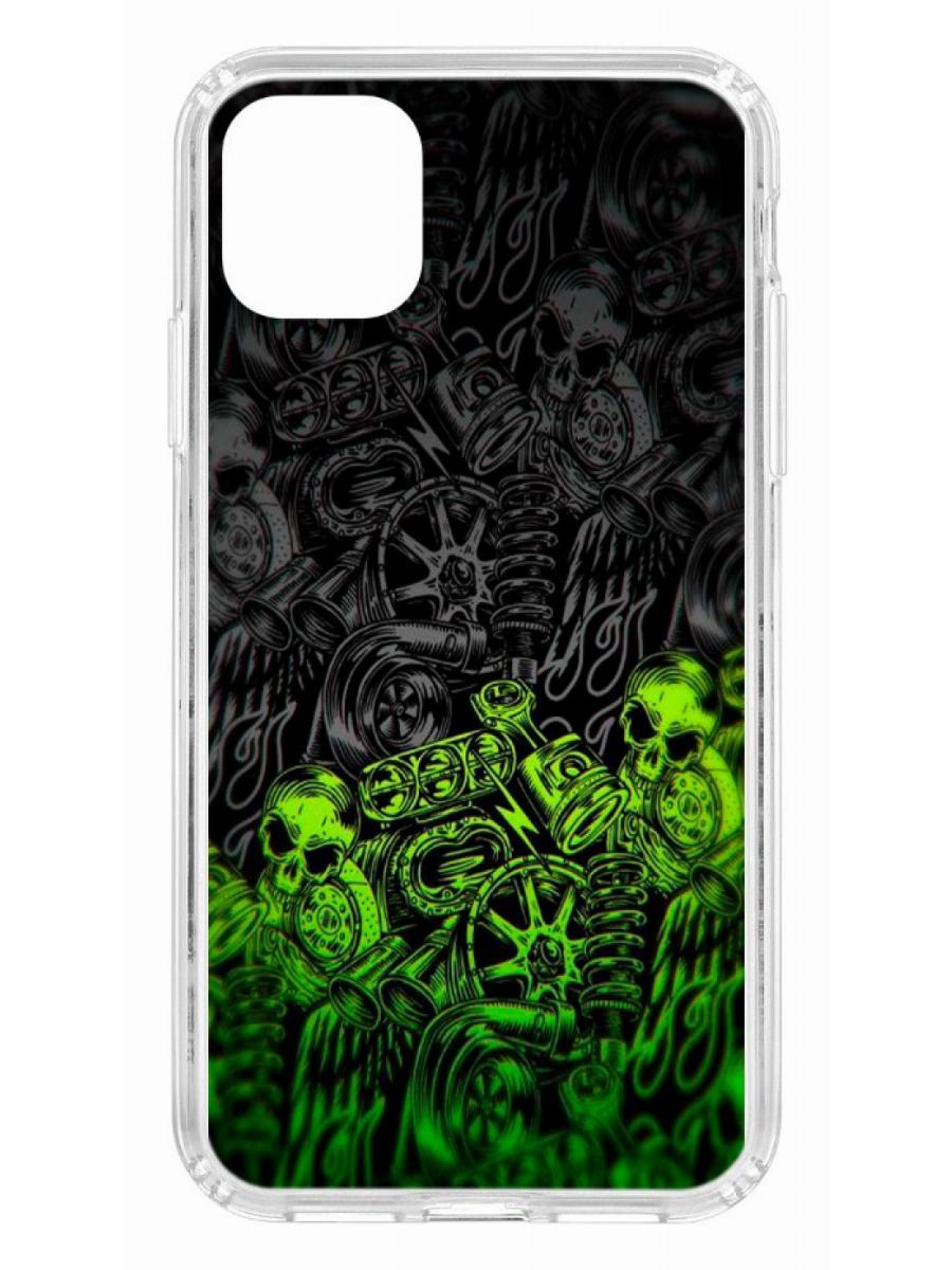 фото Чехол для iphone 11 kruche print garage кruче