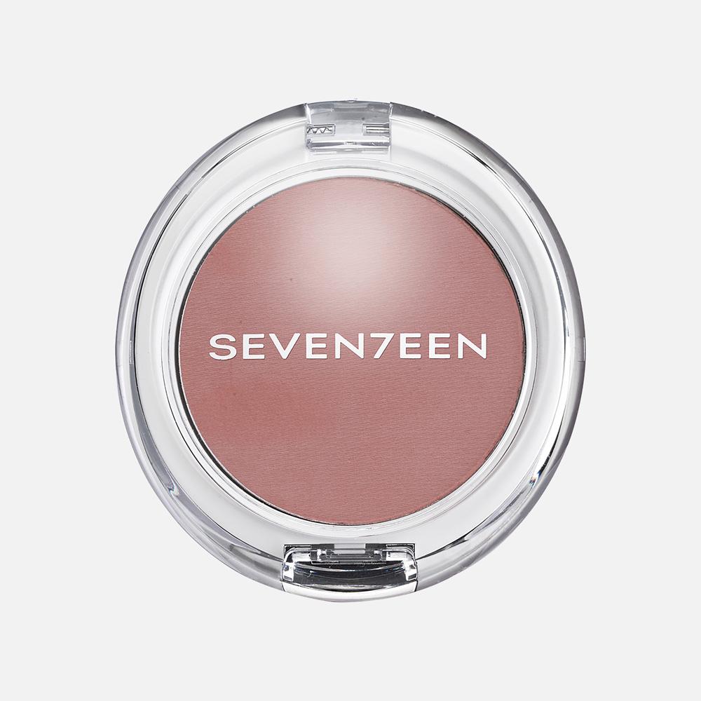 фото Румяна для лица seventeen natural matte silky blusher т.09