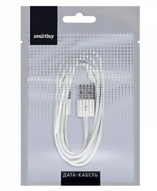 фото Кабель smartbuy ik-512 usb 8-pin white 1,2 м