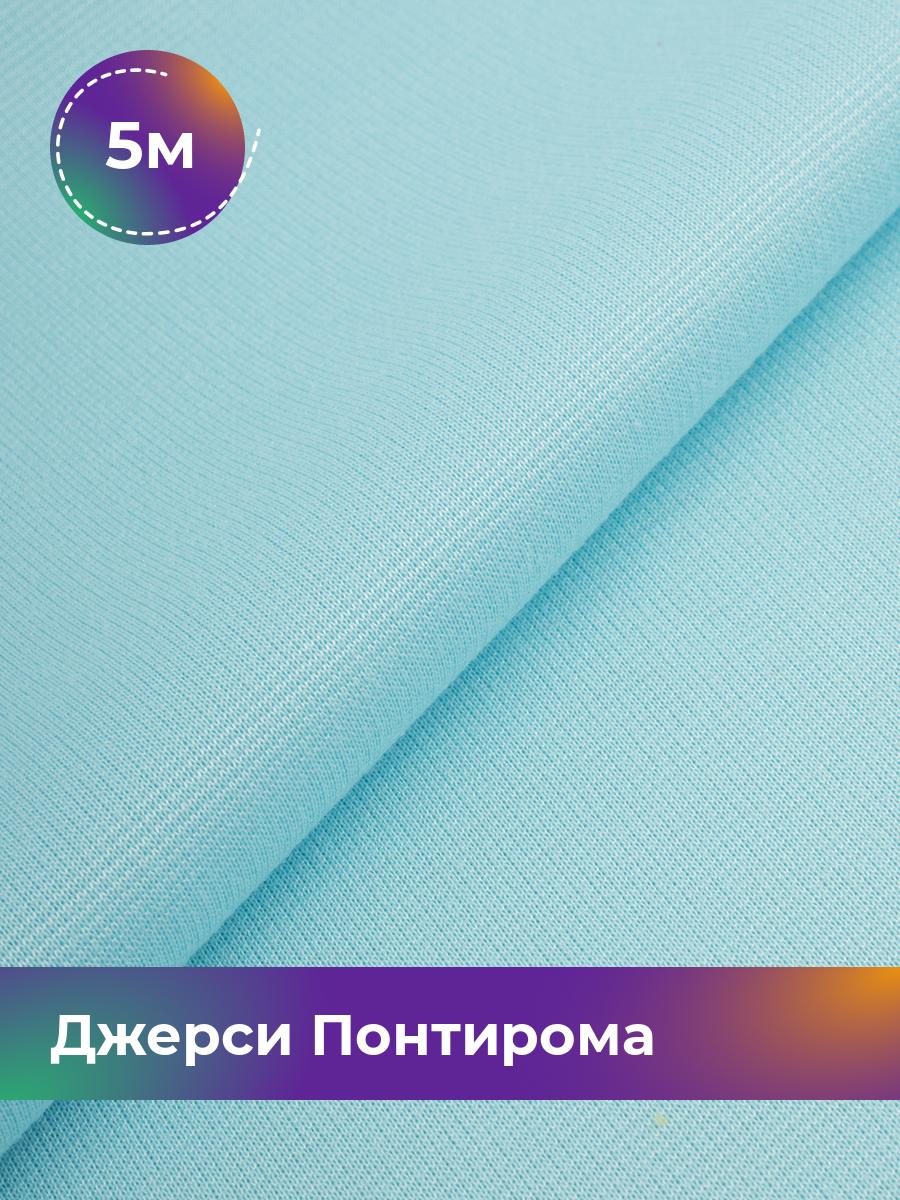 

Ткань Джерси Понтирома Shilla, отрез 5 м * 150 см голубой 5_9707.064, 9008733