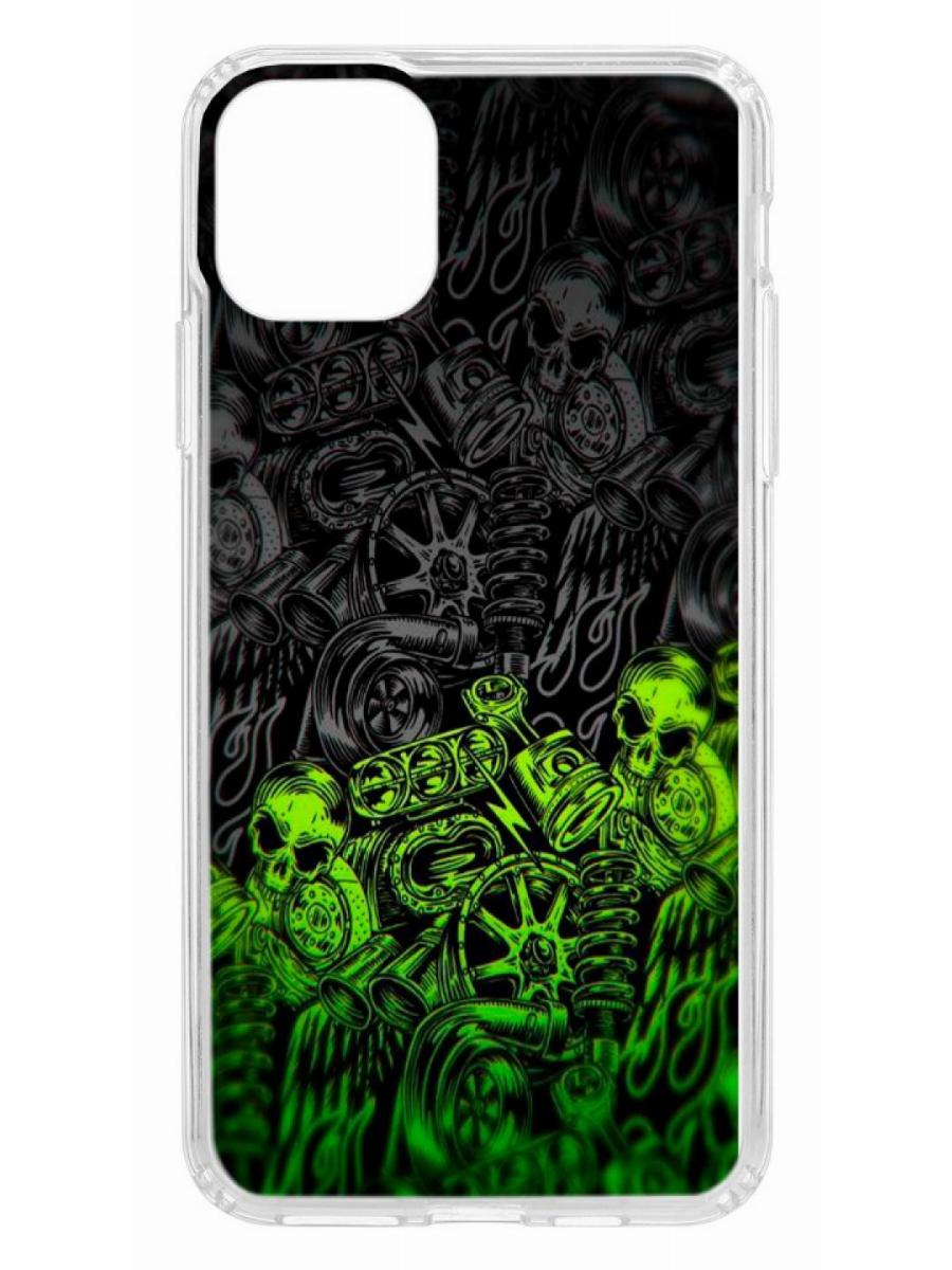 фото Чехол для iphone 11 pro max kruche print garage кruче