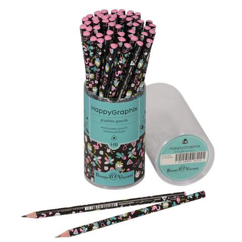 

Карандаши чернографитные BRUNO VISCONTI "Единорожки" HB, арт. 181919 - (50 шт.)