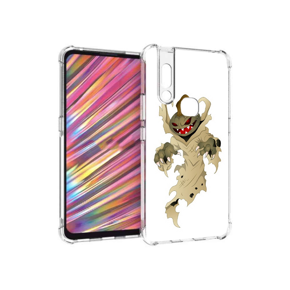 

Чехол MyPads Tocco для Vivo V15 призрак хэллоуина (PT127905.397.555), Прозрачный, Tocco