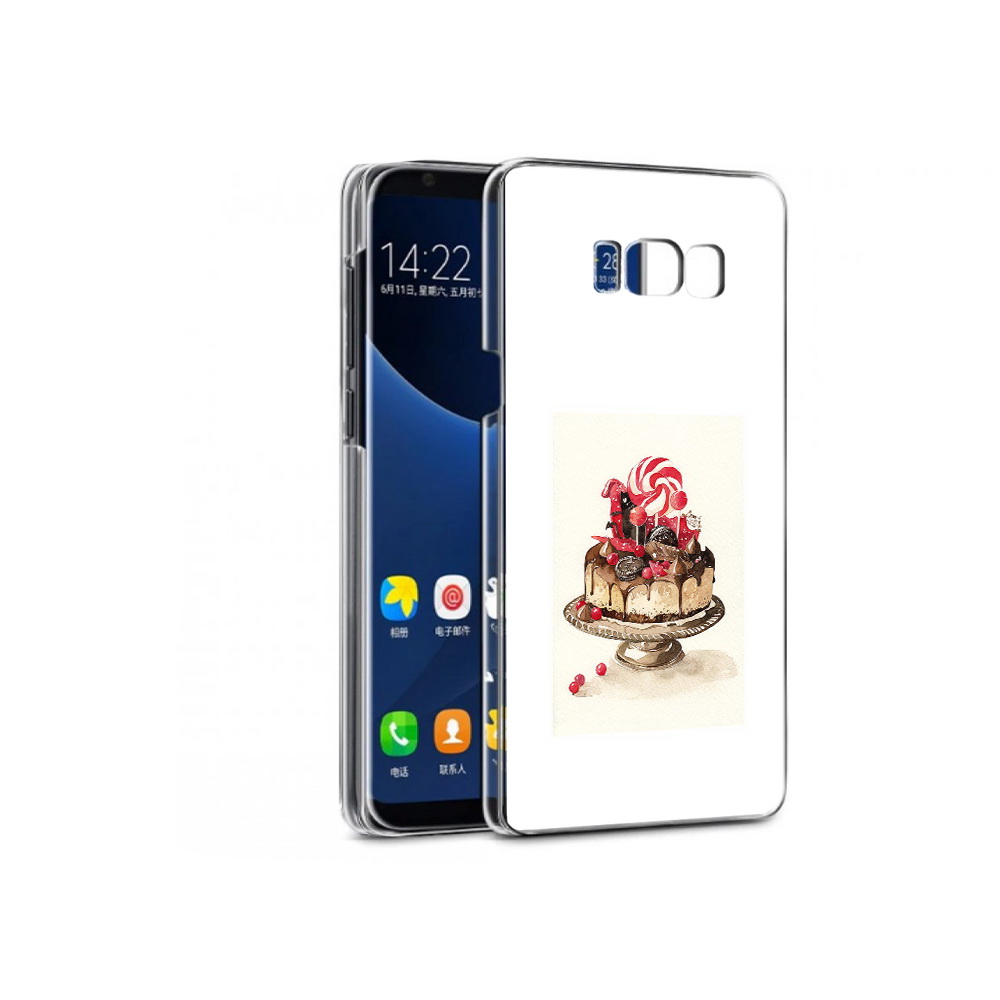 

Чехол MyPads Tocco для Samsung Galaxy S7 вкусный торт (PT40116.513.262), Прозрачный, Tocco