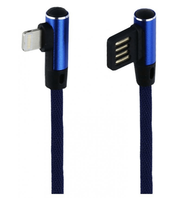 фото Кабель liberty project для apple 8 pin t-порт blue