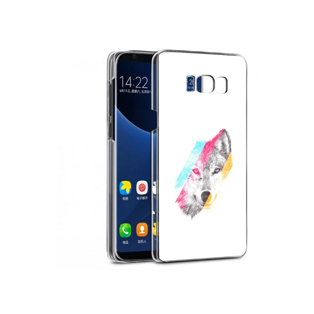 

Чехол MyPads Tocco для Samsung Galaxy S7 волк градиент (PT40116.513.268), Прозрачный, Tocco
