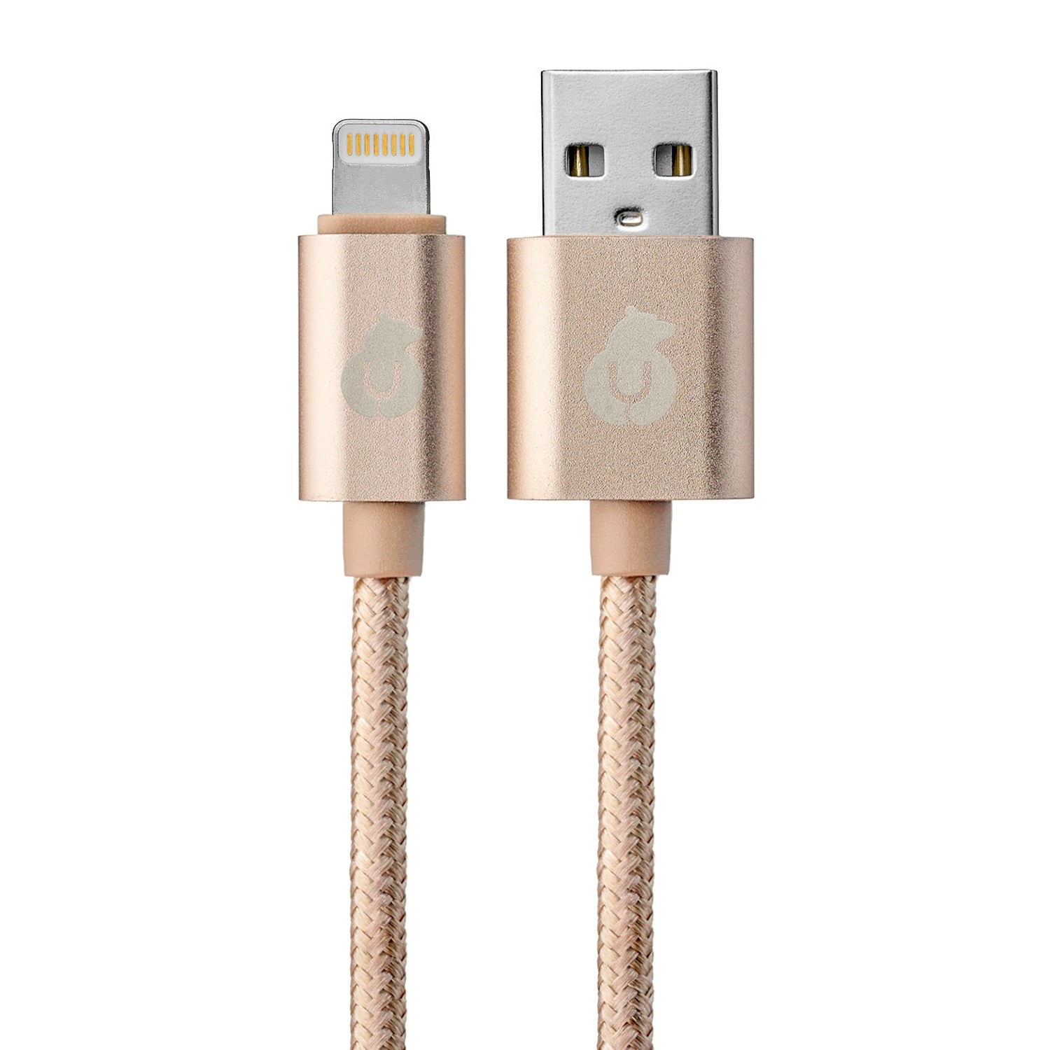 Кабель USB - Lightning uBear CORD 1 м золотистый