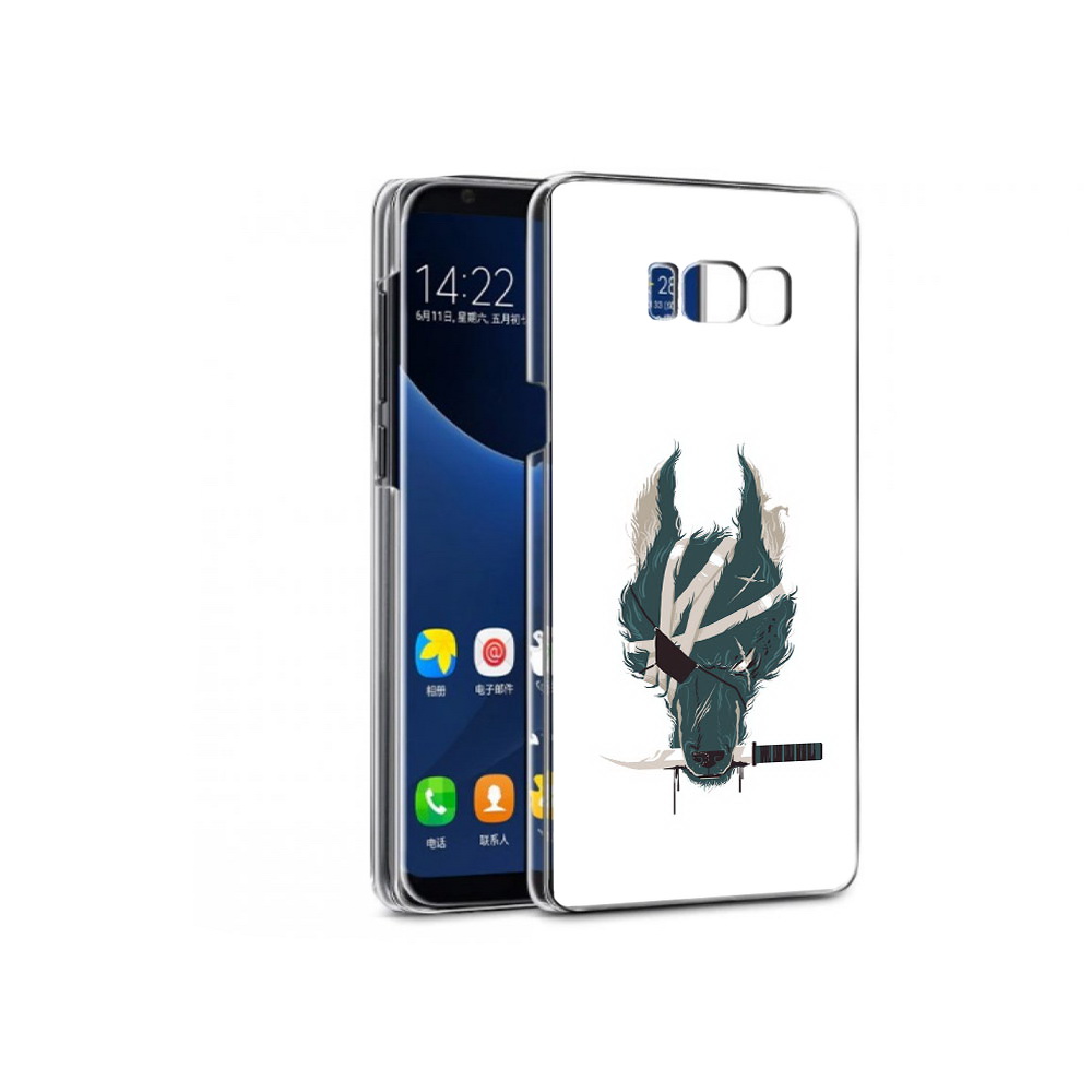 

Чехол MyPads Tocco для Samsung Galaxy S7 волк-разбойник (PT40116.513.271), Прозрачный, Tocco