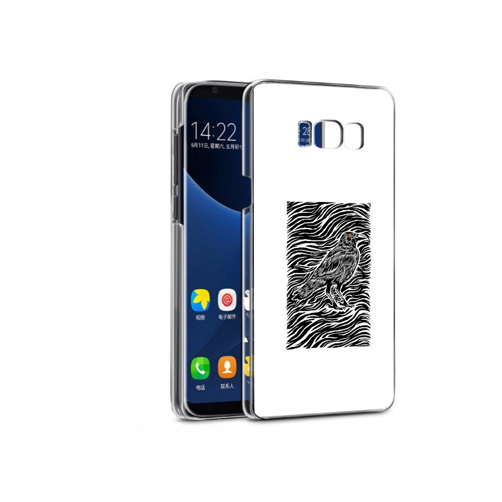 

Чехол MyPads Tocco для Samsung Galaxy S7 ворон в абстракции (PT40116.513.272), Прозрачный, Tocco