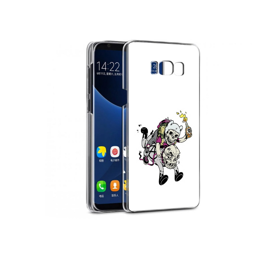 

Чехол MyPads Tocco для Samsung Galaxy S7 время приключений скелеты (PT40116.513.277), Прозрачный, Tocco
