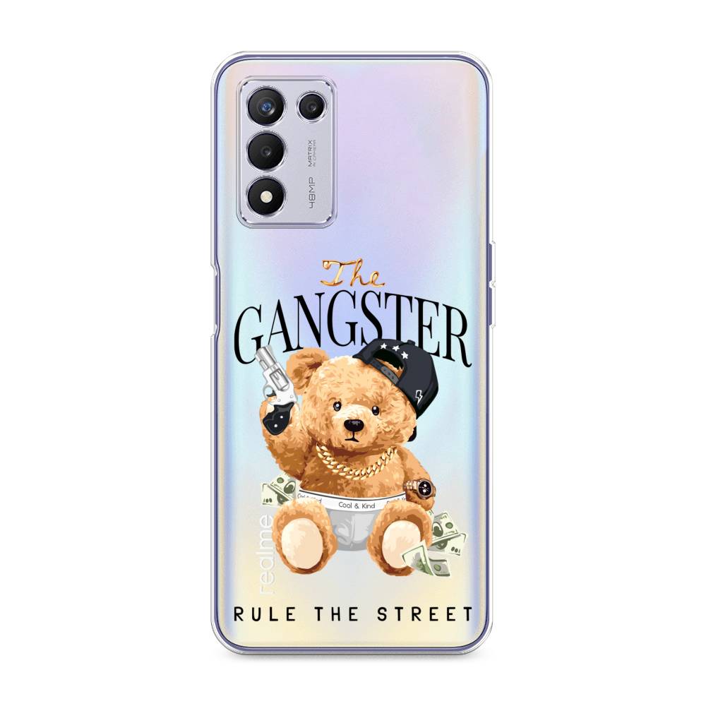 

Чехол на Realme Q3s "The Gangster", Бежевый;серый;черный, 257950-6