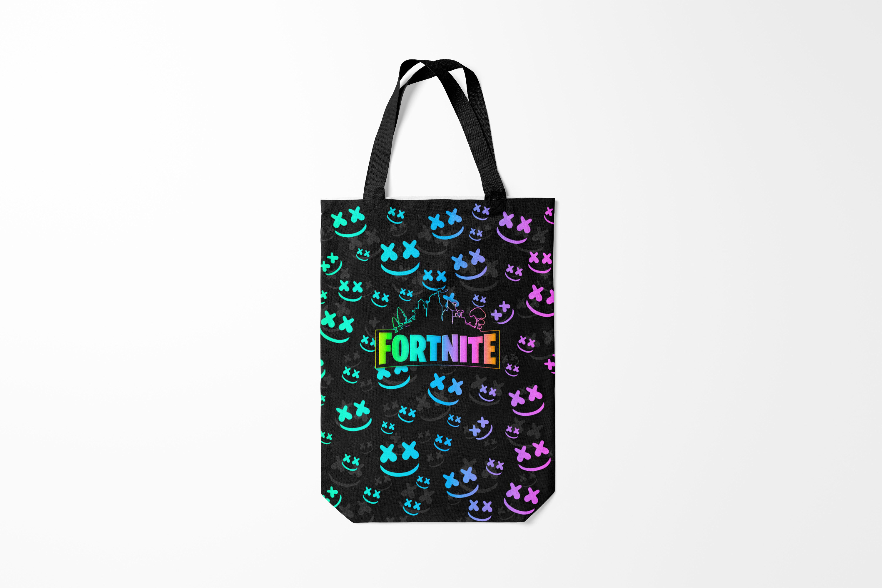 

Сумка шoппер унисекс Burnettie Fortnite MARSHMELLO,, Fortnite MARSHMELLO