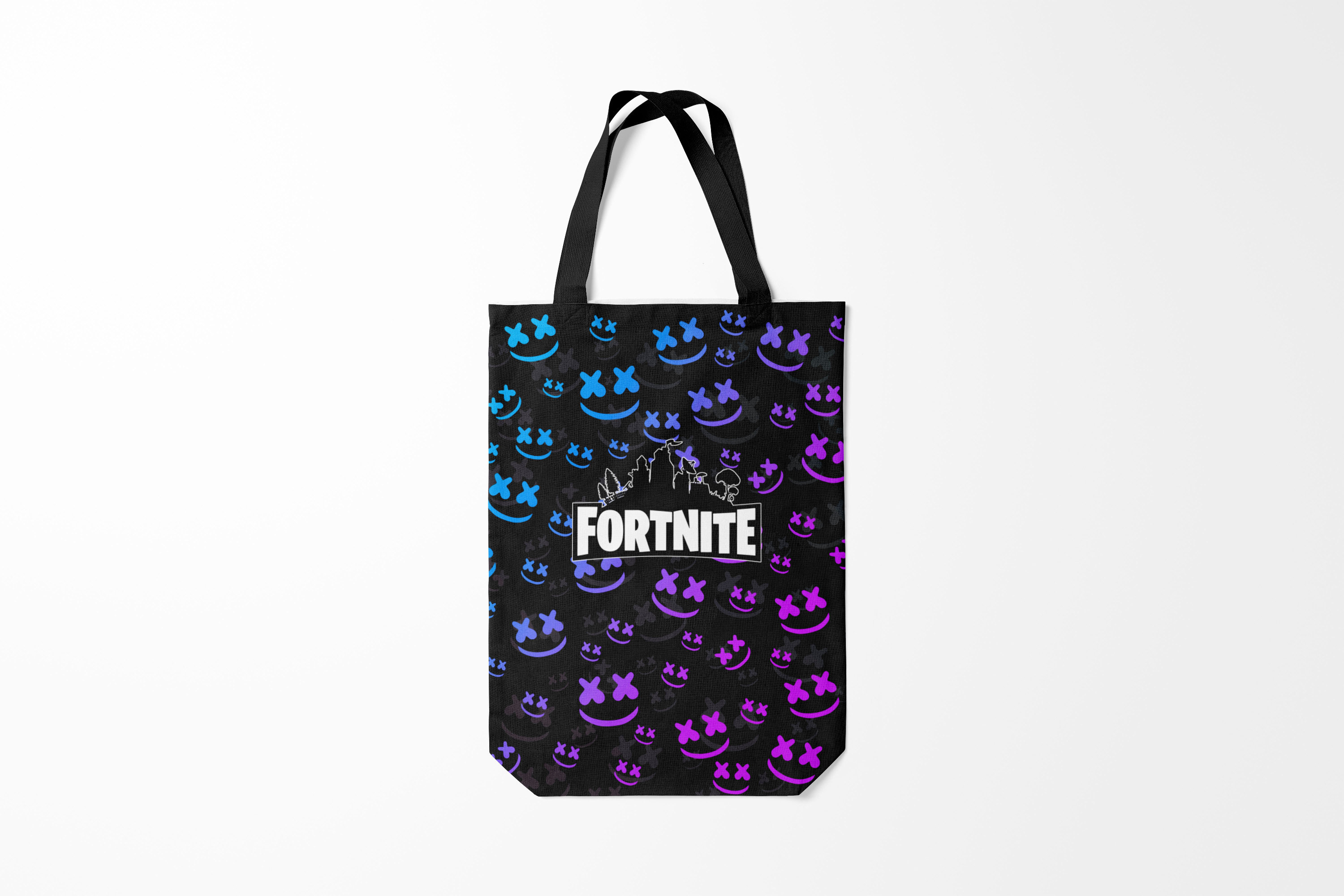 

Сумка шoппер унисекс Burnettie Fortnite MARSHMELLO,, Fortnite MARSHMELLO